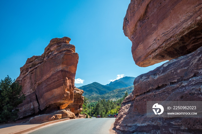 The Steamboat Rock in Colorado Springs, Colorado