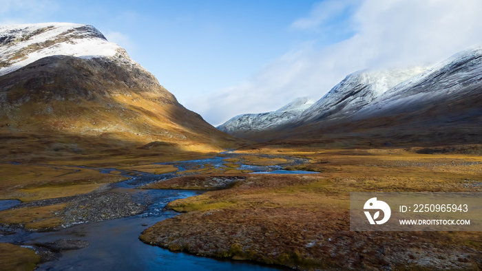 The valley of Tjäktjavagge, Kungsleden