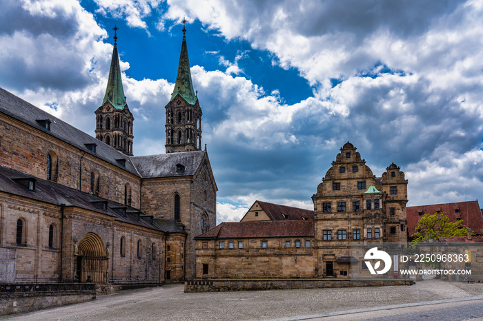 Bamberg Cathedral in Upper Franconia, Bavaria, Germany