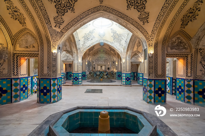 伊朗卡山阿拉伯澡堂内部