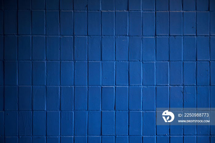 Blue tile background texture