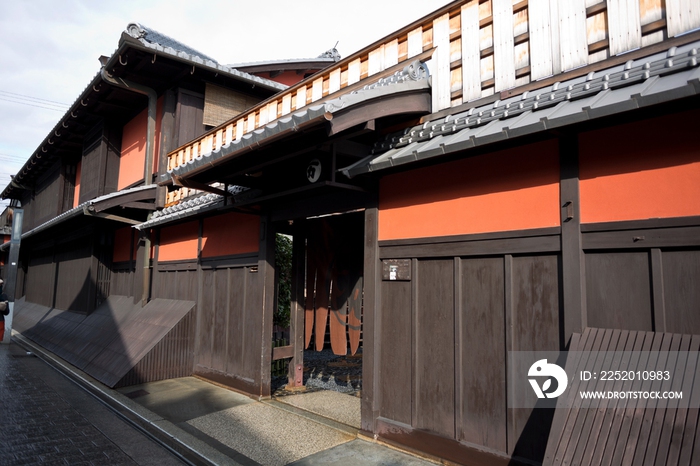 日本京都祗园地区街景