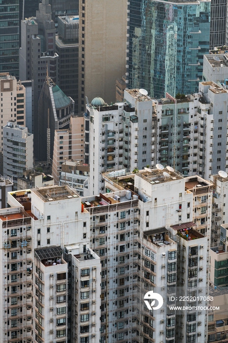 高视角看香港城市景观