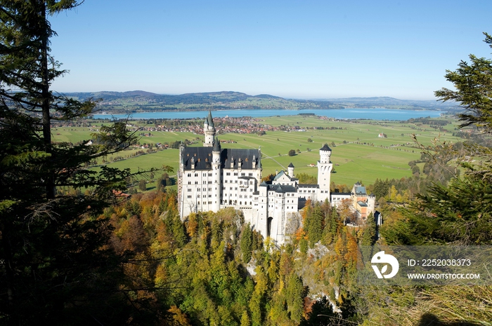 德国南部菲森(Fussen)旧天鹅堡(Schloss  Hohenschwangau)