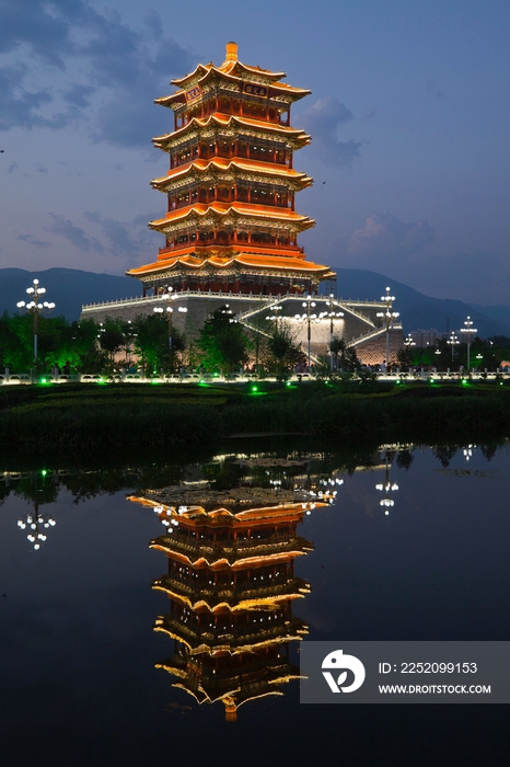 北京市门头沟永定楼景区