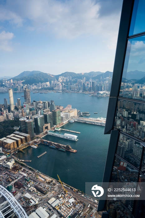 高视角看香港城市景观