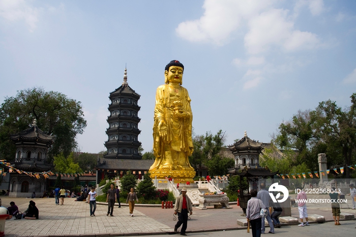 黑龙江,哈尔滨,极乐寺,如来,菩萨,