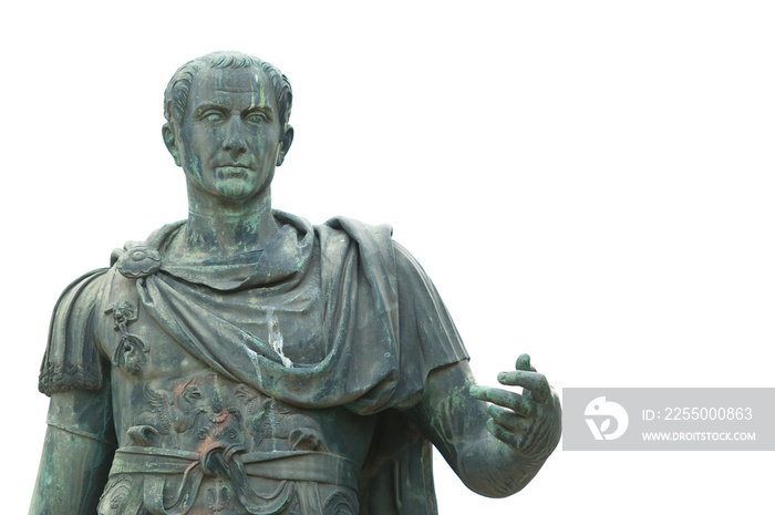 Bronze statue of Julius Caesar