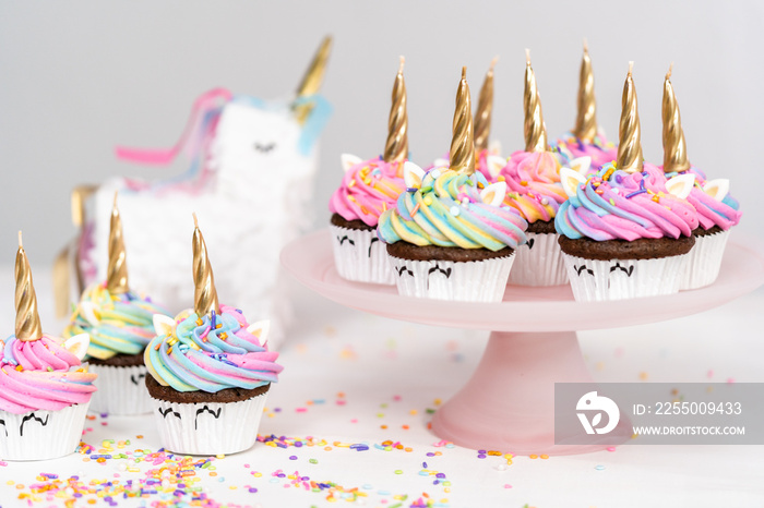 Unicorn cupcakes