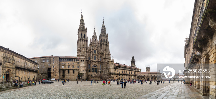 Praza do Obradoiro，全景