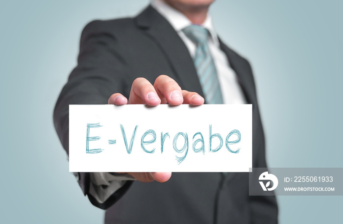 E-Vergabe (neues Gesetz)