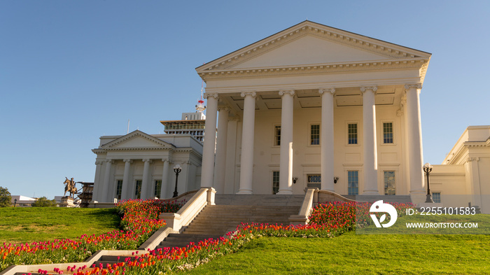 Virginia State Capital Building Downtown Urban Center Richmond