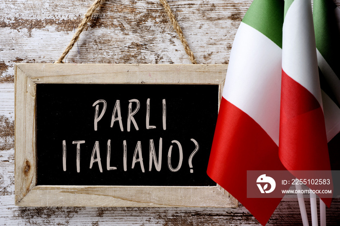 question parli italiano? do you speak Italian?