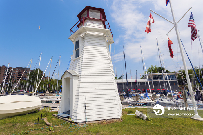 Oakville Lighthouse by Lake Ontario