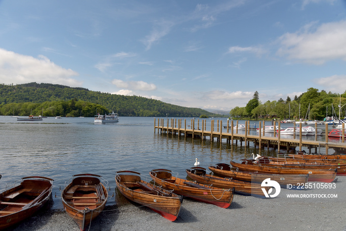 Ferry on Windermere from Bowness, English Lake District