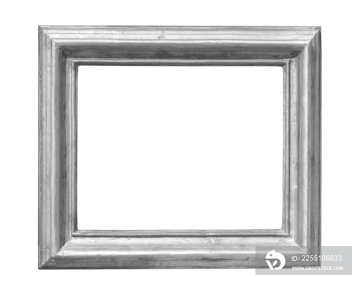 silver frame isolated