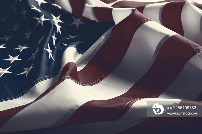 American flag background