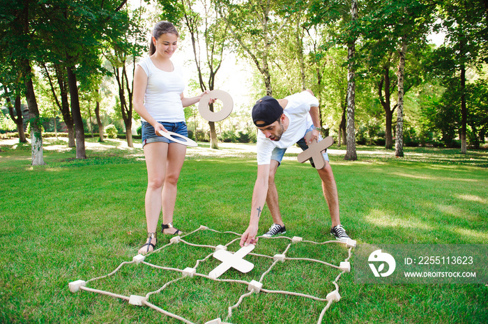 Outdoor games - Tic Tac Toe