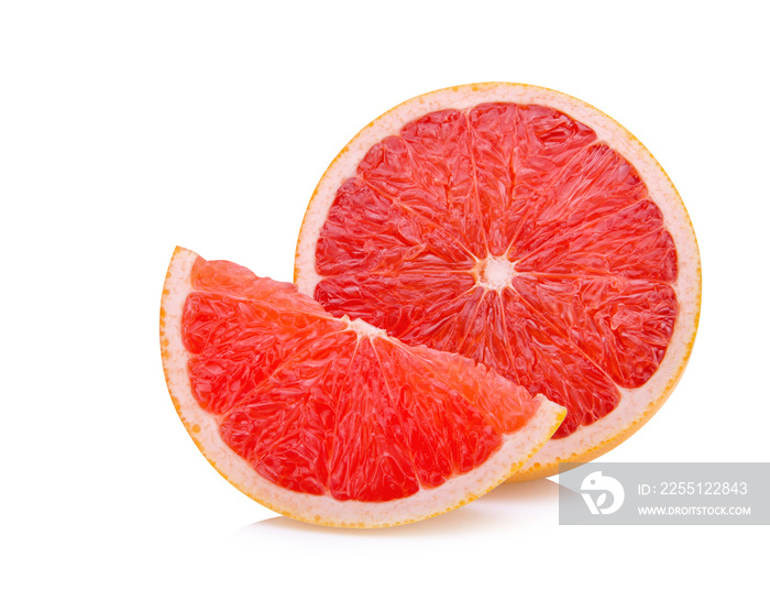 grapefruit isolated on white background