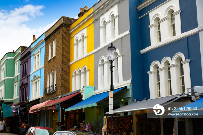 London Portobello road Market vintage magnifying in UK