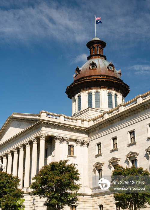 Ornate Architecture at the South Carolina State House in Columbia