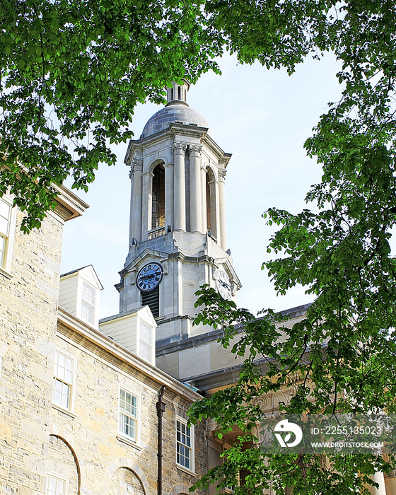 Old Main Building on the University Park campus of the Pennsylvania State University