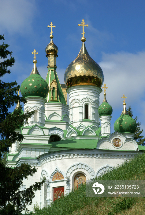 Church of Sampson the Stranger, dedicated to the fallen soldiers in the Battle of Poltava.