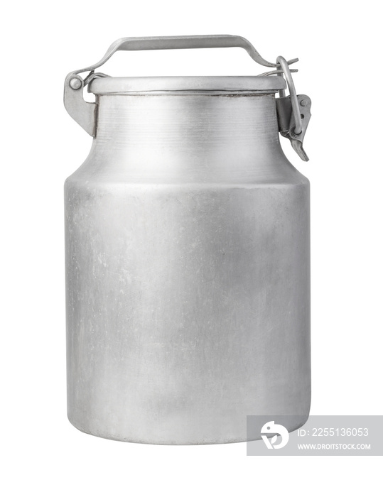 aluminium milk can