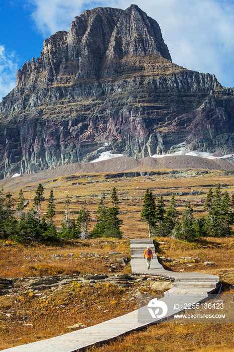 Hike in Glacier Park