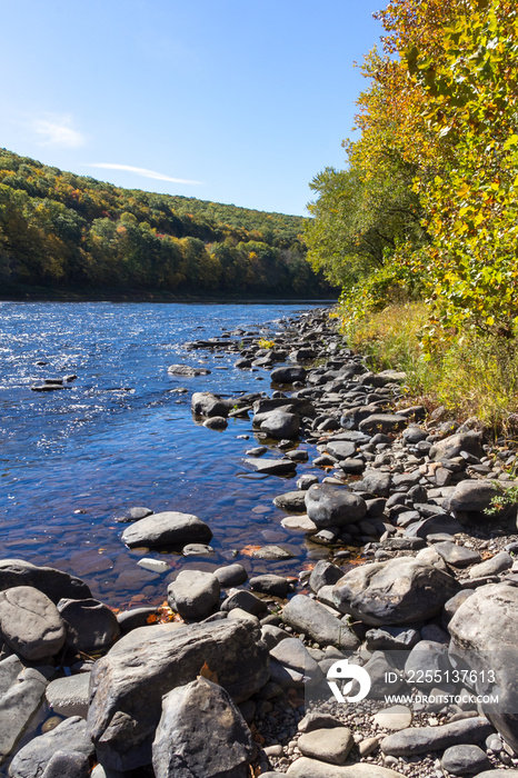 Delaware River in Sullivan County NY