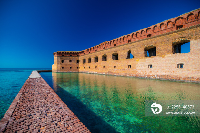 Dry Tortugas National Park, Fort Jefferson. Florida. USA.