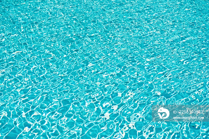 sea water background. summer vacation. luxury hotel pool. blue water waves. miami beach life. swimming pool rippled water. underwater sea. mediterranean paradise resort. Sea background texture