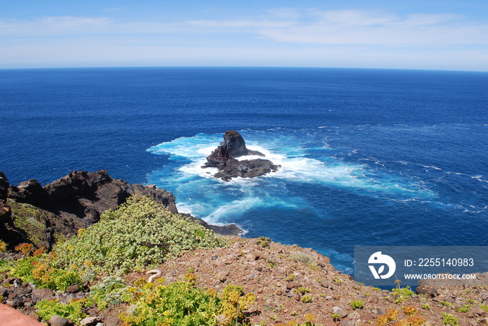 Kanaren - La Palma - Roque Santo Domingo de Garafia