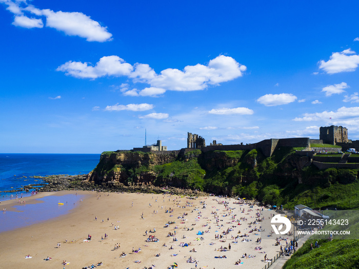 Beach North East England Sunny Priory