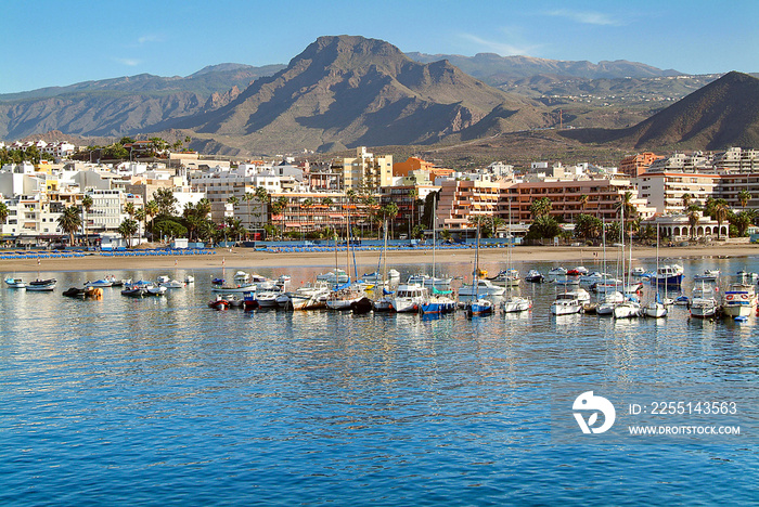 Port in San Sebastian de La Gomera,  La Gomera island, Canary Islands.