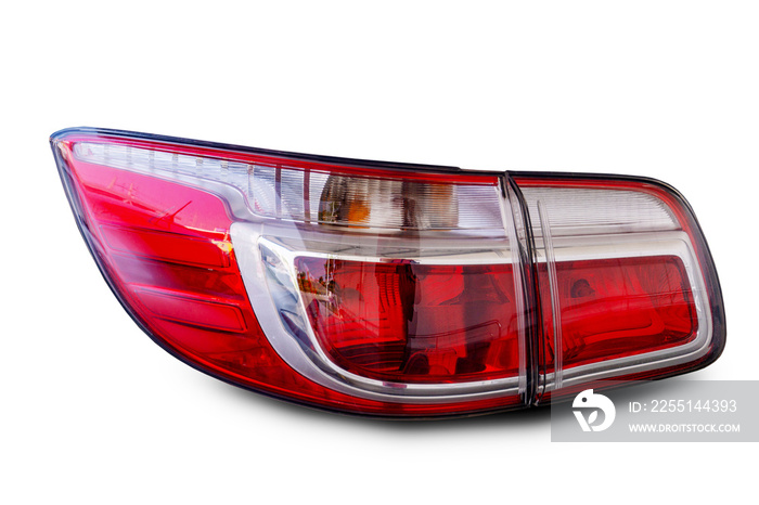 Car tail lights technology that is separate from the crate. With cut out