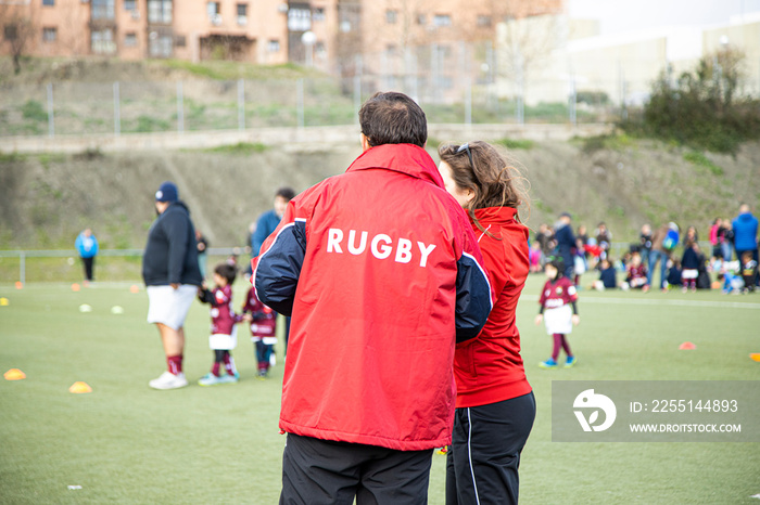 rugby kids match