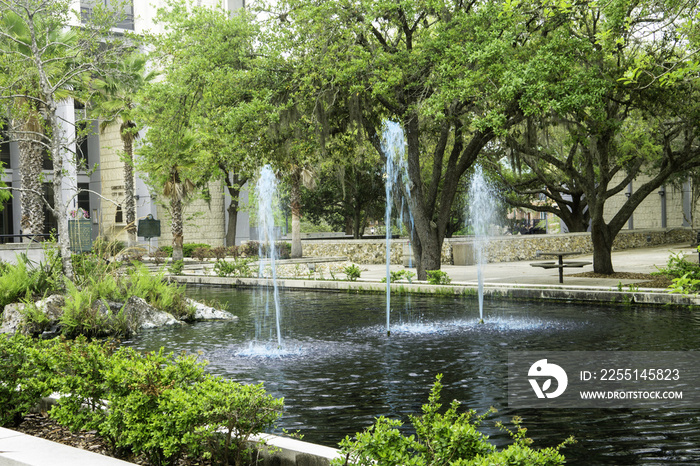 Fountain in Gainesville, Florida