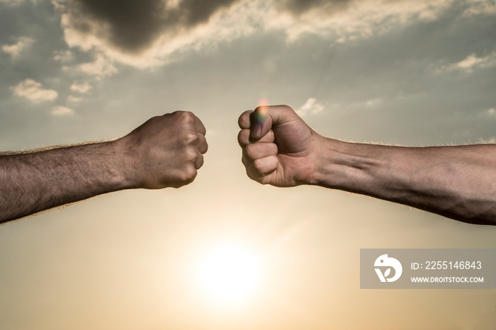 Hands concept. Energy hands. Strong. Photo. Background.