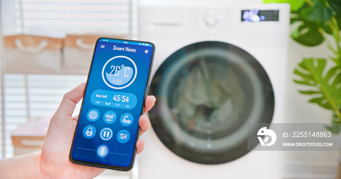 smart washing machine concept