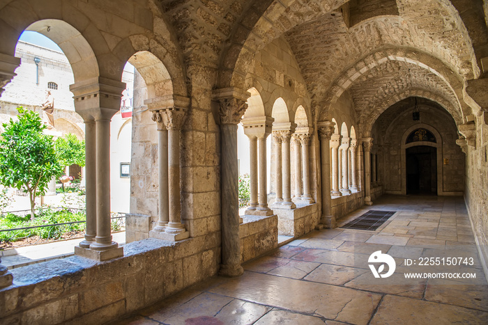 The Church of the Nativity is a basilica located in Bethlehem