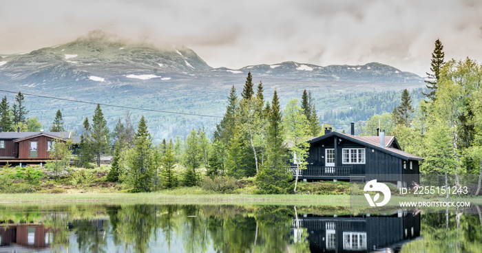 Gaustatoppen, Rjukan, Góry Skandynawskie, Telemark, 1883 m n.p.m, Norwegia, Norway, Norge, Gausta, Tuddal, Tinn, Stavsro, szczyt, płaskowyż, park narodowy, moutain, fjell, Skandynawia, Scandinavia