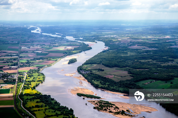 loire river close to Angers