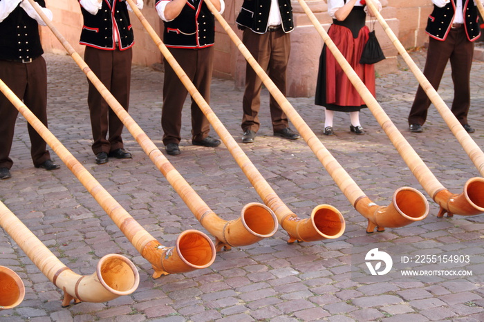 Alphorn spielen 2