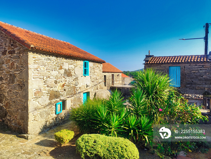 Olveiroa village, Way to Saint James, Galicia, Spain