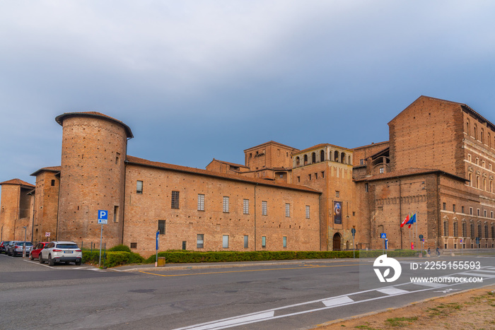 Palazzo Farnese in Italian town Piacenza