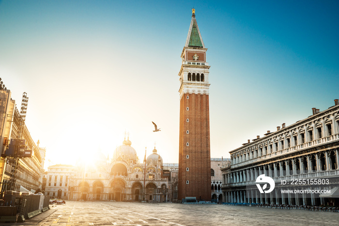 View Of Piazza San Marco In Venice, Veneto, Italy