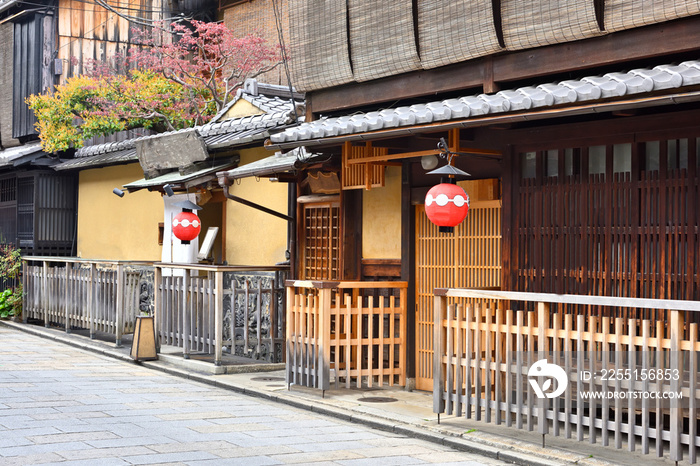 祇園の町並み