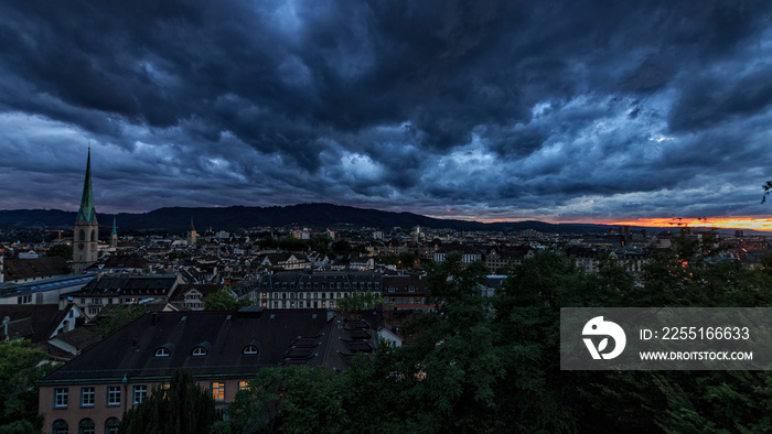 Stormy Zurich