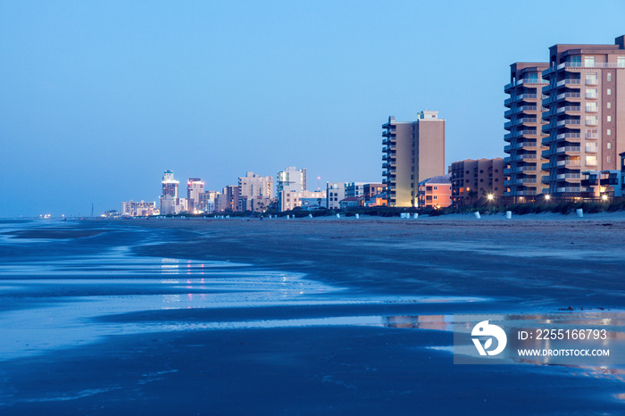 Beach in South Padre Island, Texas